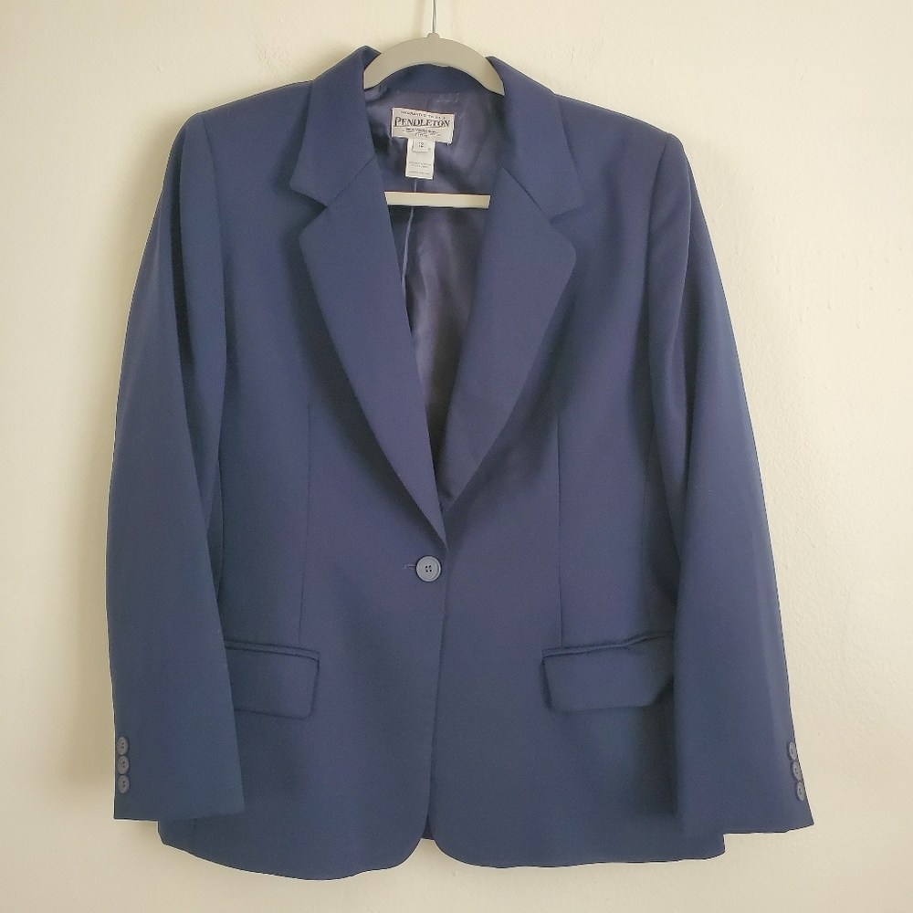 Pendleton Women's Classic Virgin Wool Blazer
